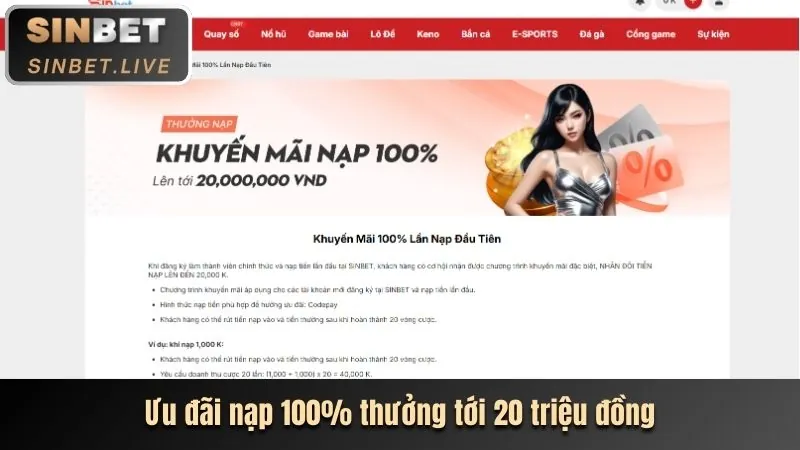 Ưu đãi bắn cá PKWIN